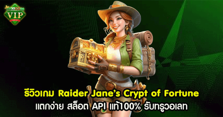 รีวิวเกม Raider Jane’s Crypt of Fortune