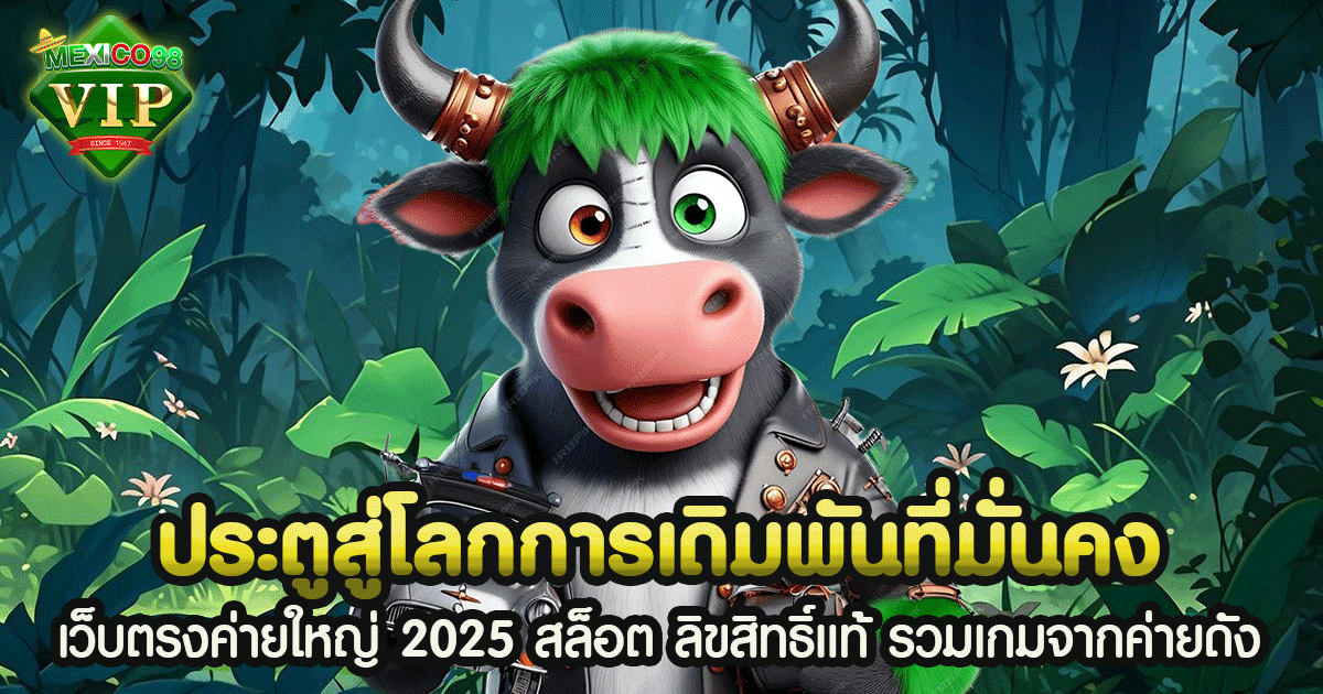 ประตูสู่โลกการเดิมพันที่มั่นคง